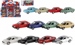 Modellino auto Škoda 1:60 di Welly, metallo e plastica, 7 cm, ruote libere, mix di colori in scatola