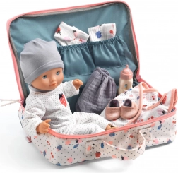 Valigetta regalo con bambola Vanille DJECO