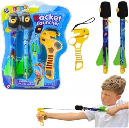 Set Fionda con Razzi Schiuma EVA Giocattolo Spaziale