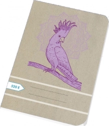 Quaderno A5 20 fogli bianco riciclato – Cartiere Brno Pappagallo