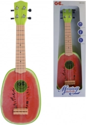 Ukulele per bambini MaDe rosso 54 cm