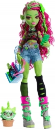 bambola Monster High Venus McFlytrap con gattino Chewlian