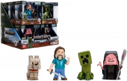 Minecraft Movie figure da collezione in metallo 6,5 cm – 4 varianti