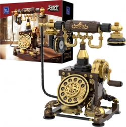 Set di costruzione PANTASY Telefono retrò con accessori mobili