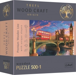 TREFL Wood Craft Origin puzzle Palazzo di Westminster con Big Ben 501 pezzi