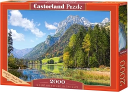 Puzzle 2000 pezzi rifugio nelle Alpi