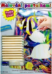 Colorazione a matita per numeri – pesciolini