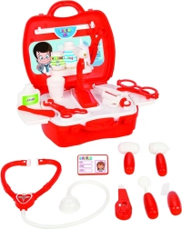 Set da dottore in valigetta portatile