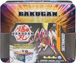 Bakugan scatola di latta con Bakugan esclusivo s4