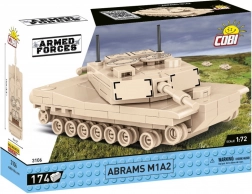 COBI Abrams M1A2 – kit di costruzione del carro armato 1:72 (174 pezzi)