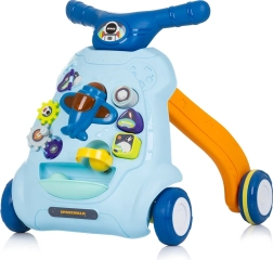 Girello interattivo per bambini Plane Blue CHIPOLINO