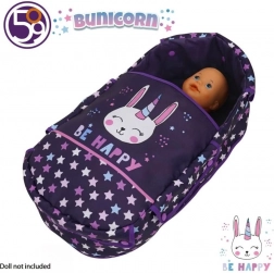 Passeggino per bambole Coniglietto Felice 509 Crew Bunnicorn Daisy