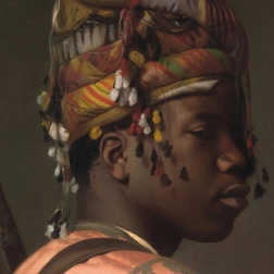 Puzzle quadrato CURIOSI Q Art: bashi-bazouk nero, 66 pezzi