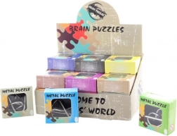 Mini rompicapo metallico tascabile