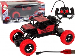 Auto fuoristrada RC 1:18 rosso