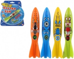 Siluro da immersione per l’acqua 13 cm