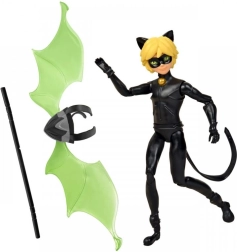 Figura di Cat Noir Miraculous con ali da combattimento