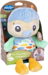 amico di peluche pinguino eco play di Playgro