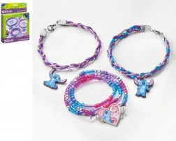 kit creativo per creare braccialetti con personaggio STITCH