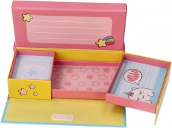 Scatola rosa per gioielli e piccoli oggetti