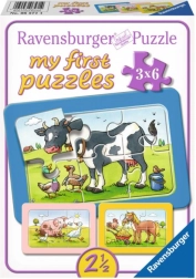 Puzzle 3x6 animaletti RAVENSBURGER