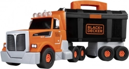 Camion con attrezzi e trapano BLACK+DECKER, set di costruzione per bambini 43 cm