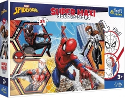 Puzzle bifacciale Spider-Man Super Maxi 24 pezzi