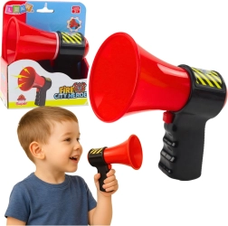 Megafono dei pompieri interattivo per bambini con effetti sonori