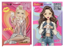 Pittura diamantata – bigliettini Besties