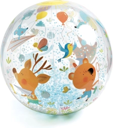 palla gonfiabile con palline Djeco