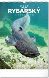 Calendario da muro Pesca 2026