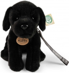 cane labrador di peluche nero 25 cm eco-friendly