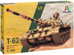 Modello in plastica del carro armato T-62 1:72 Italeri
