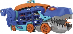 Hot Wheels T-Rex Mega Transporter – trasportatore di dinosauro e pista da corsa