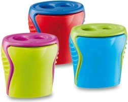 Temperamatite doppio con contenitore MAPED Boogy – assortimento colori