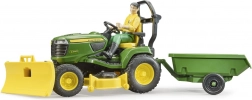 Trattore da giardino JOHN DEERE X949 con figurina del giardiniere BRUDER