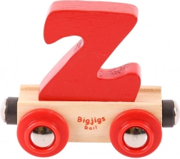 Vagoncino lettera Z - Bigjigs Rail