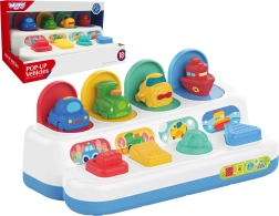 Giocattolo educativo Woopie Baby con veicoli a sorpresa