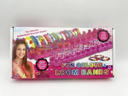 Set creativo per braccialetti LOOM BANDS – 600 pezzi