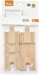 Binari in legno incrocio