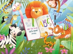 Puzzle in legno Scuola del bosco 100 pezzi