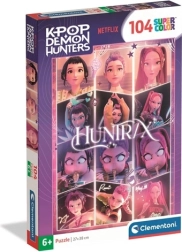 Puzzle Clementoni K-Pop Demon Hunters SuperColor 104 pezzi