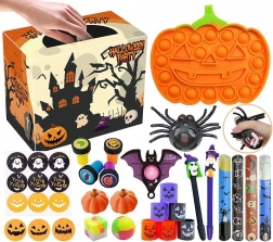 Set sensoriale antistress di giocattoli fidget e pop it di Halloween