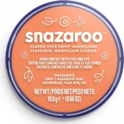 Snazaroo pittura per il viso albicocca 18 ml