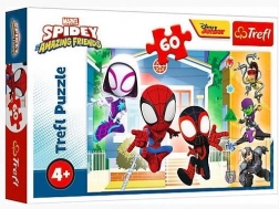 Puzzle da 60 pezzi – nel mondo di SPIDEY di Trefl