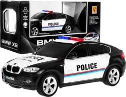 Auto della polizia BMW X6 per bambini 8+ Radiocomandata Polizia 1:24 Luci Rooster