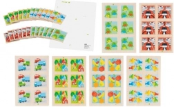 Goki gioco di memoria Guarda da vicino – memory di legno per bambini