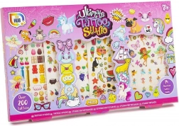 Set di tatuaggi temporanei The Ultimate – rosa