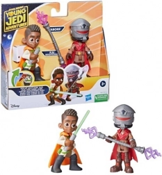 Star Wars Pop‑Up Duel confezione doppia di figurine 10 cm – Young Jedi Adventures