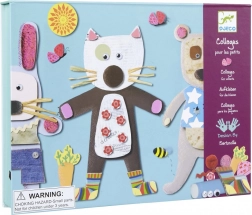 Djeco Prima Collage Gattina e Orsetto